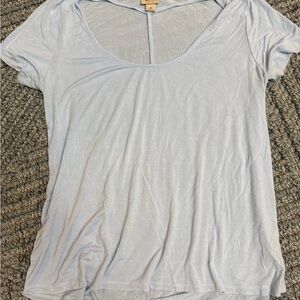 Mossimo Supply Co. Soft Blue Short Sleeve Tee